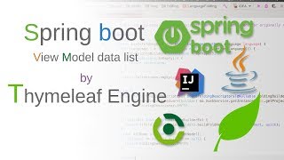Spring boot, view model data list by thymeleaf | স্প্রিং বুট