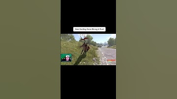 Deer Hunting Gone Wrong In Rust #rust #rustgameplay #downstatettv #playrust #deerhunting #shorts