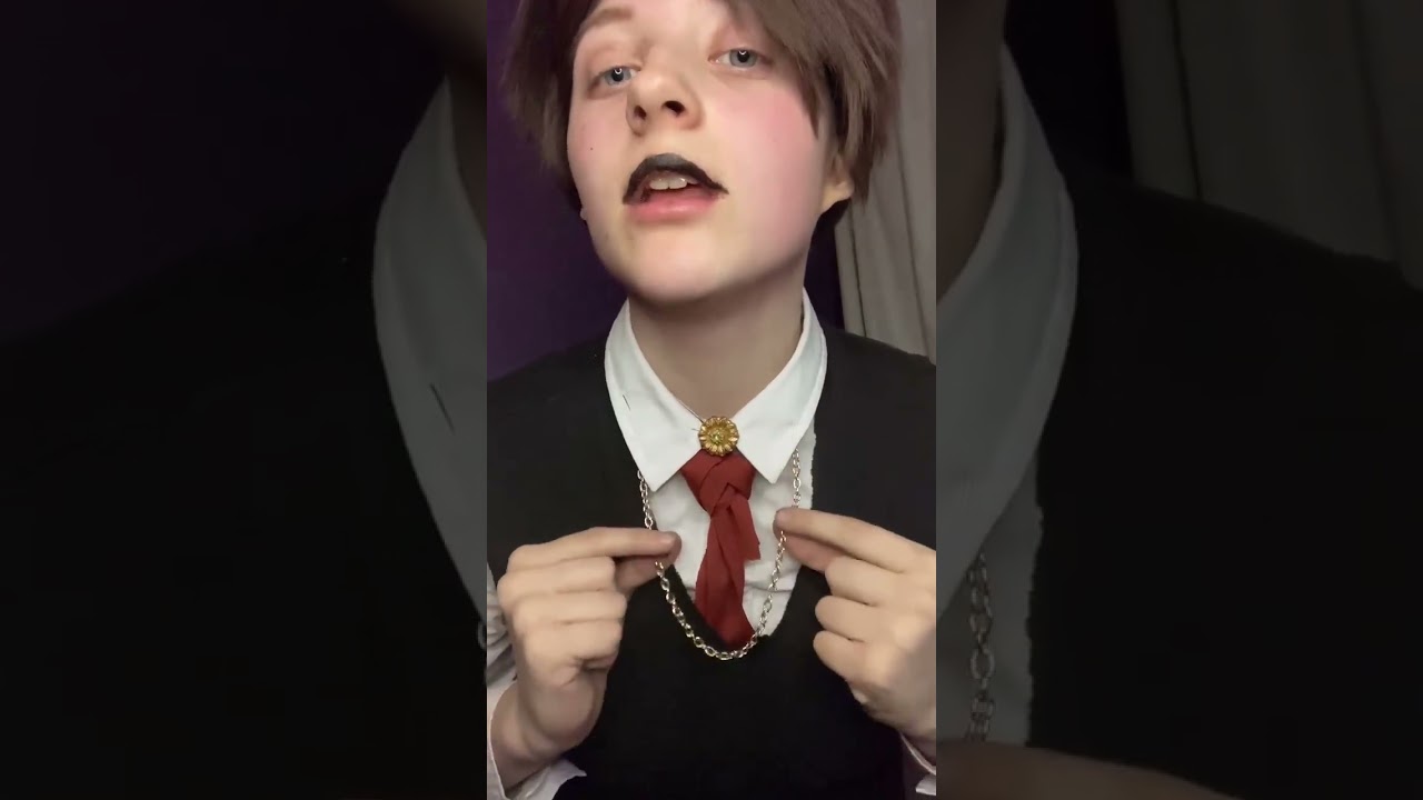 Close up of my new ranbutler cosplay