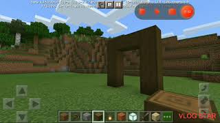 Minecraft~How to make a village in creative mode part 1