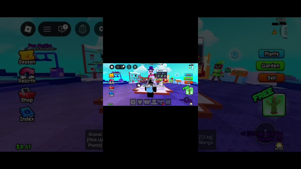 I finally completed Gran Snomancello event in PvB (Plants Vs Brainrots) 