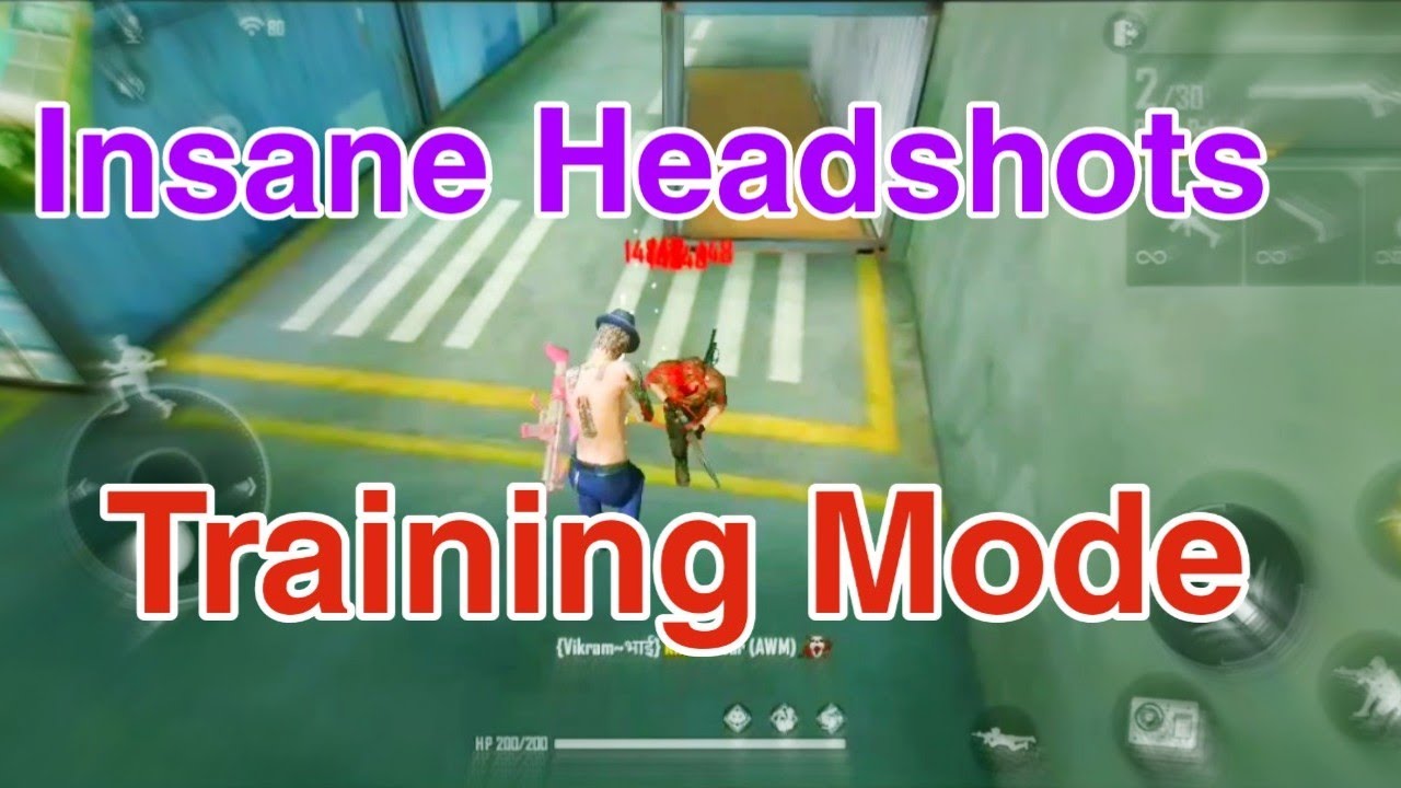 Training Mode Insane Shots with Shot gun | Mr Amplifier YT