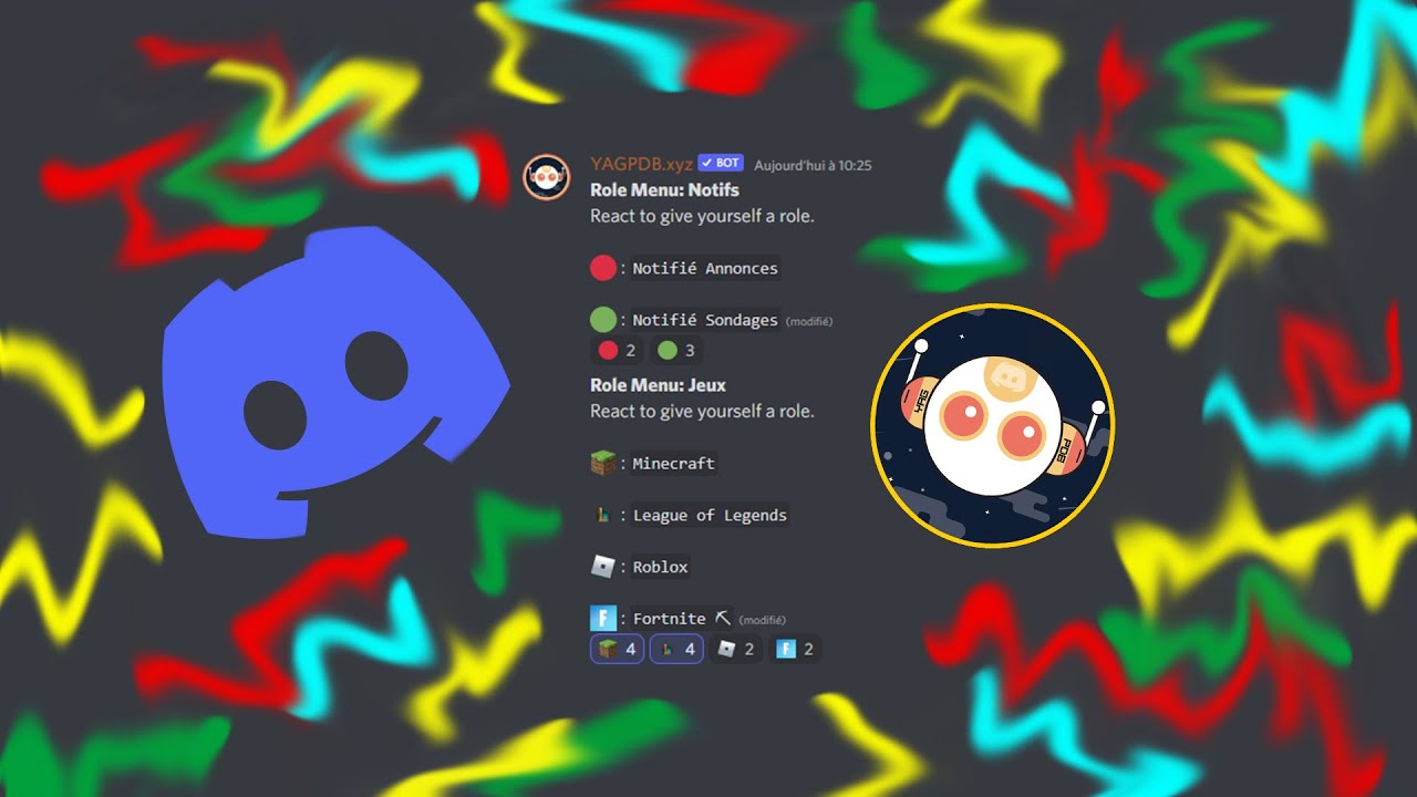 Tuto comment faire un rolereact sur Discord (YAGPDB) YouTube