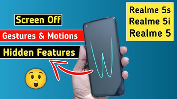 Screen Off Gestures Hidden Setting Realme 5s/5i/5 | How To Enable Screen Off Gestures Feature Realme