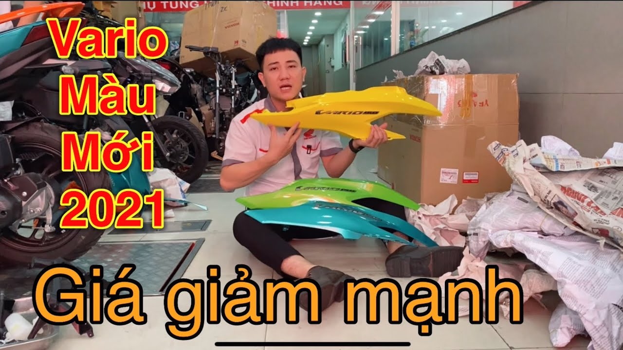 Vario 150 màu Vàng/ Vario 150 xanh lục bảo/ Vario 150... - youtube