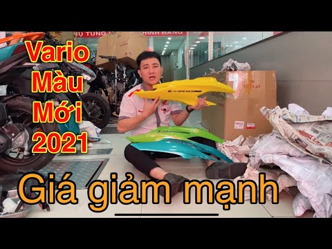 Video Vario 150 màu Vàng/ Vario 150 xanh lục bảo/ Vario 150... - youtube