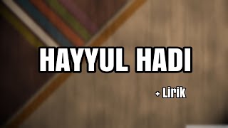 HAYYUL HADI Banjari Modern Karaoke / No Vocal / Instrument No Copyright   Lirik