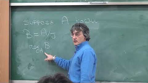 Aldo Conca (University of Genova) / Koszul homology, Koszul algebras, and their syzygies IV-1