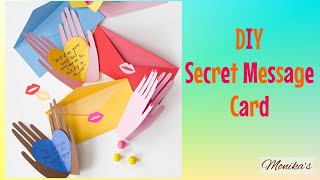 DIY Secret Message Card | handmade cards | DIY card making
