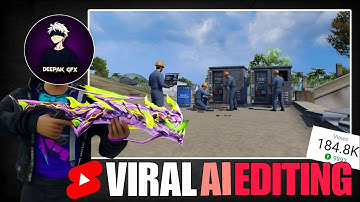 How to Make Viral 🔥 FF Short Videos with AI | Free Fire Editing Tutorial