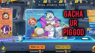 Gacha Ur Pig God Modal 193 Black Tiket
