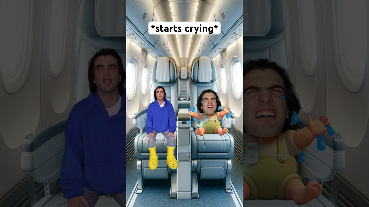 Когда ребенок плачет в самолете 