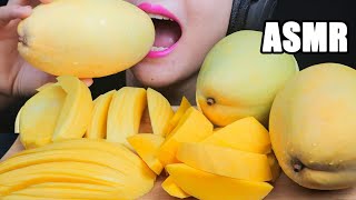 ASMR MANGO WITH SPICY SAUCE (EATING SOUND) NO TALKING | PAN-ASMR