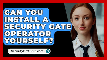 Can You Install A Security Gate Operator Yourself? - SecurityFirstCorp.com