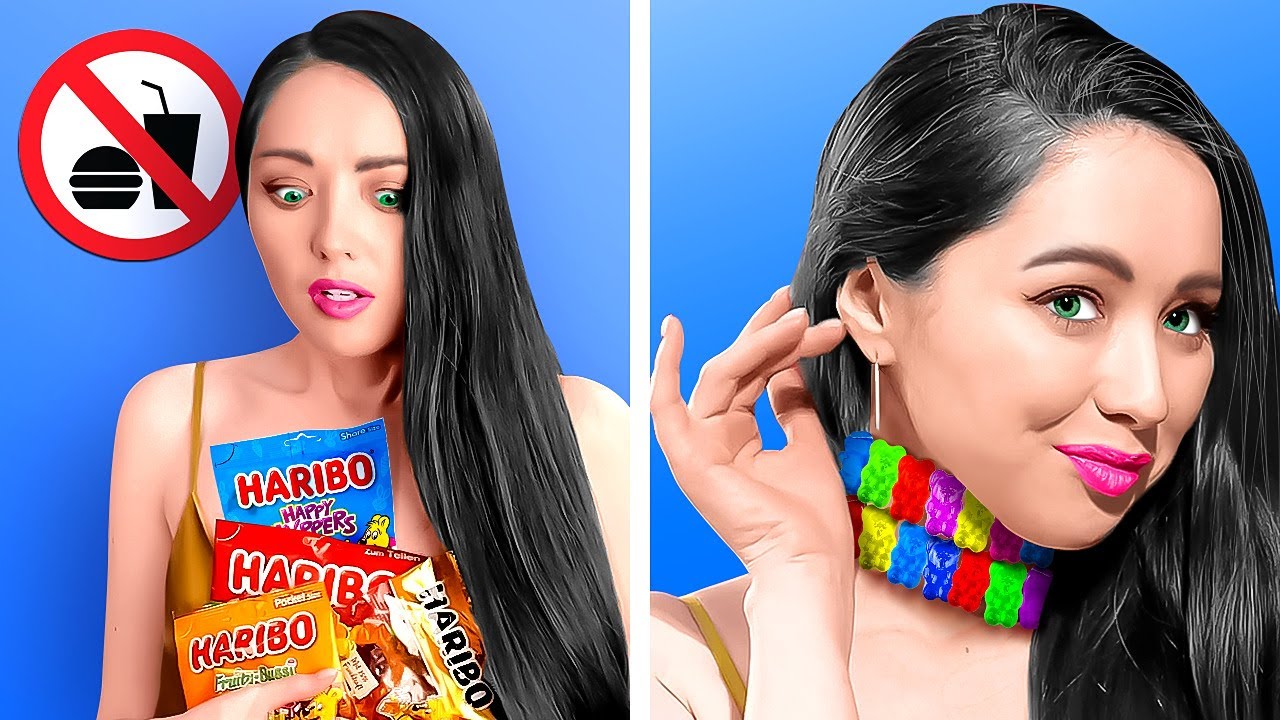 НЕОБЫЧНЫЕ СПОСОБЫ ПРОНЕСТИ ЕДУ КУДА УГОДНО || САМЫЕ СТРАННЫЕ ПОДЕЛКИ И ЛАЙФХАКИ