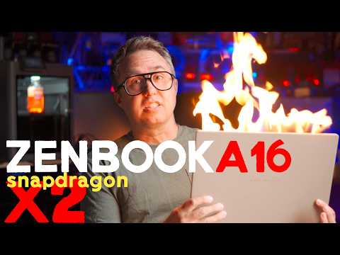 Zenbook A16 - SnapDragon X2 is on Fire