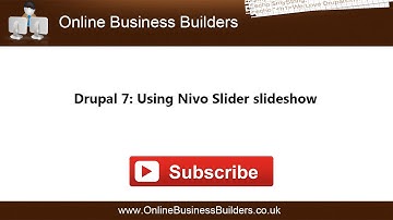 Drupal 7 Using the Mobile Responsive Nivo Slider Slideshow