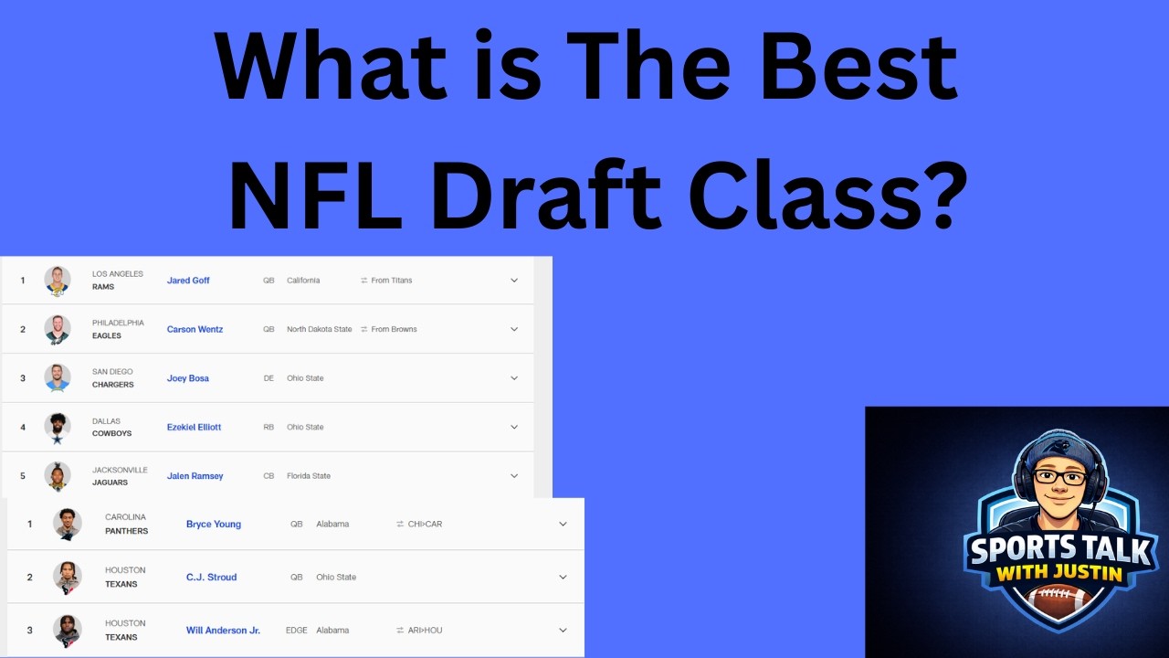 What is the best NFL Draft Class? - YouTube