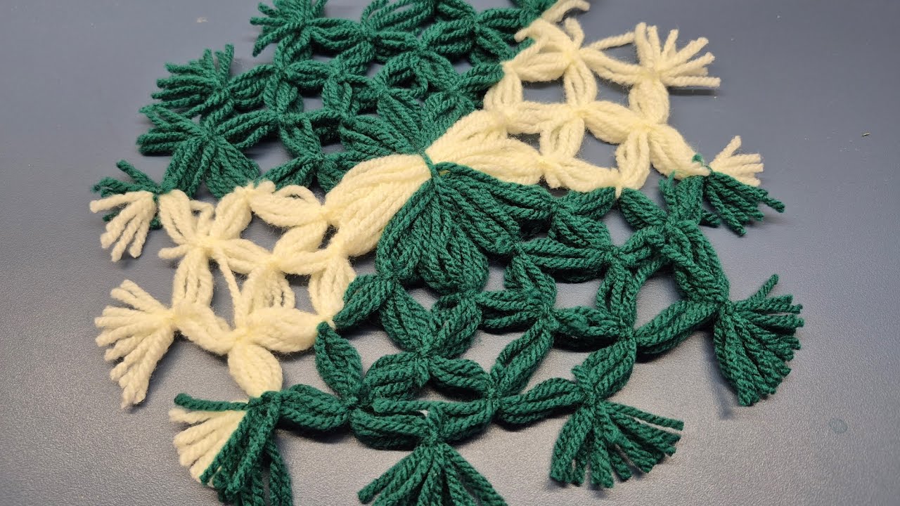 DIY cute wool table mat | Craft Ideas 