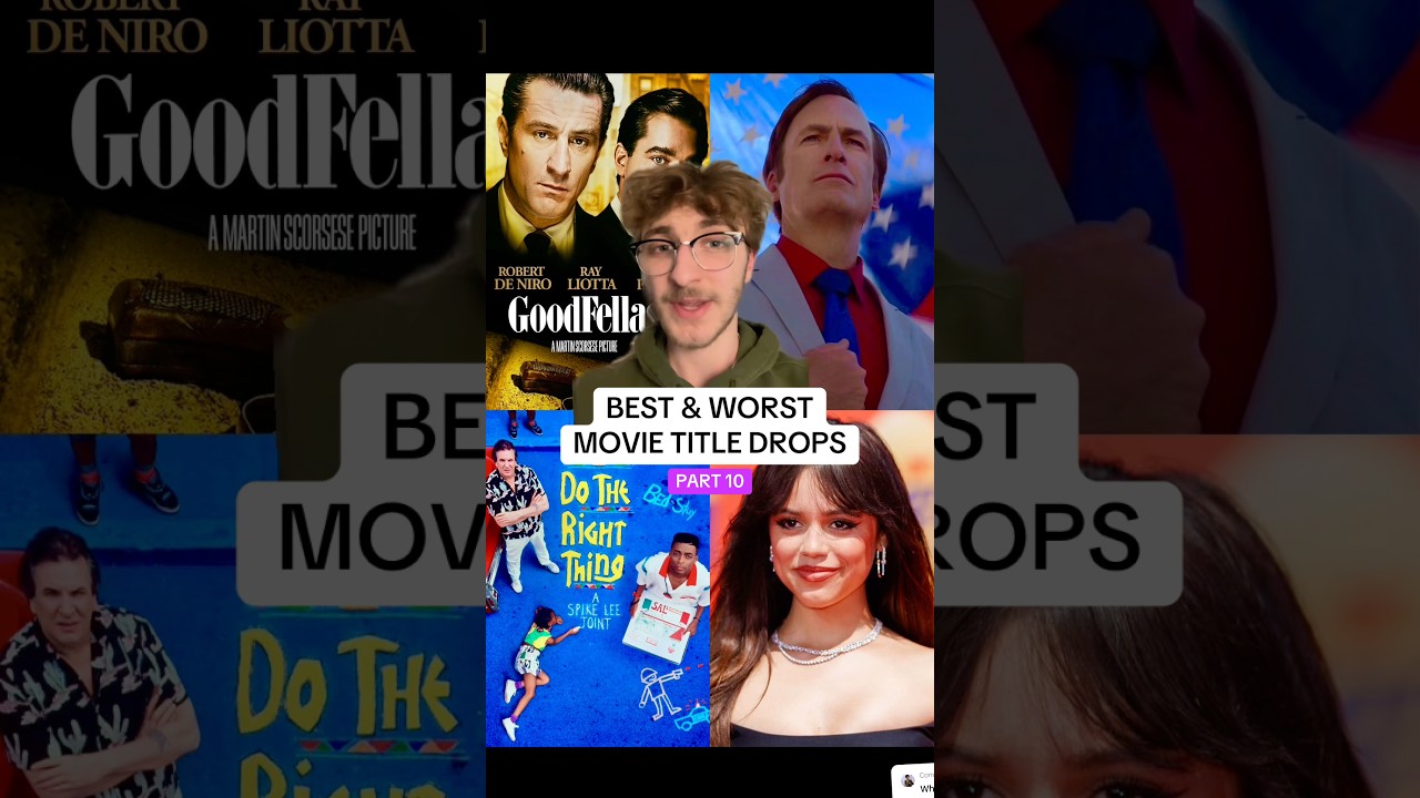 BEST & WORST MOVIE TITLE DROPS OF ALL TIME‼️❄️ (part 10)