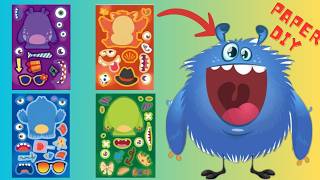 4 Funny Monsters Face Stickers 👾 SillyFaces & Googly Eyes (Fun & Relaxing) screenshot 5