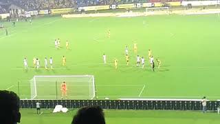 Kerala blasters VS Delhi dynamos Hume's great penalty leads Kerala to 5th position