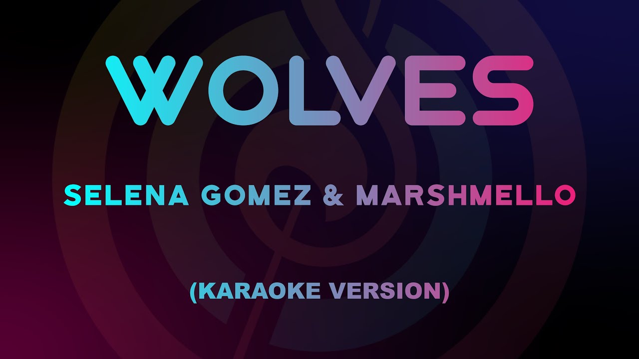 Marshmello wolves. Wolf Karaoke.