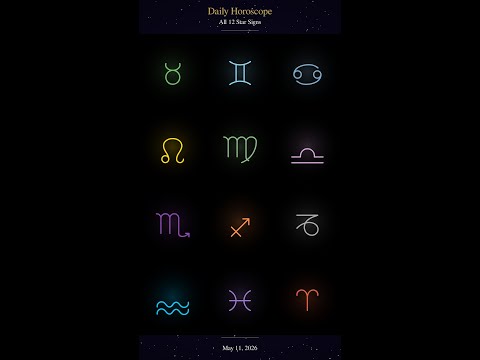 ✨ Daily Horoscope All Signs — May 11, 2026 #Shorts #Horoscope #Astrology