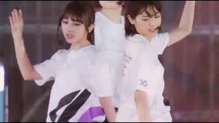 姉妹のような西野七瀬と与田祐希のWセンターがかわいい