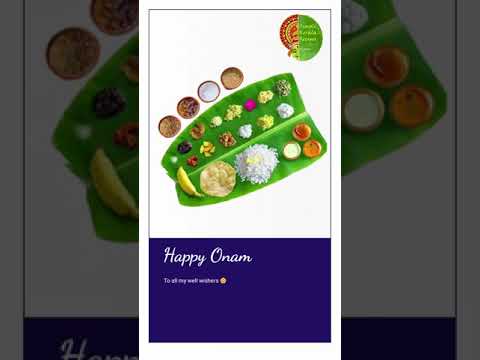 Happy Onam greetings from Simple Kerala Recipes.