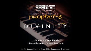 Scott McAuley Sequential Prophet 6 - Ben Böhmer Styled Custom Patch
