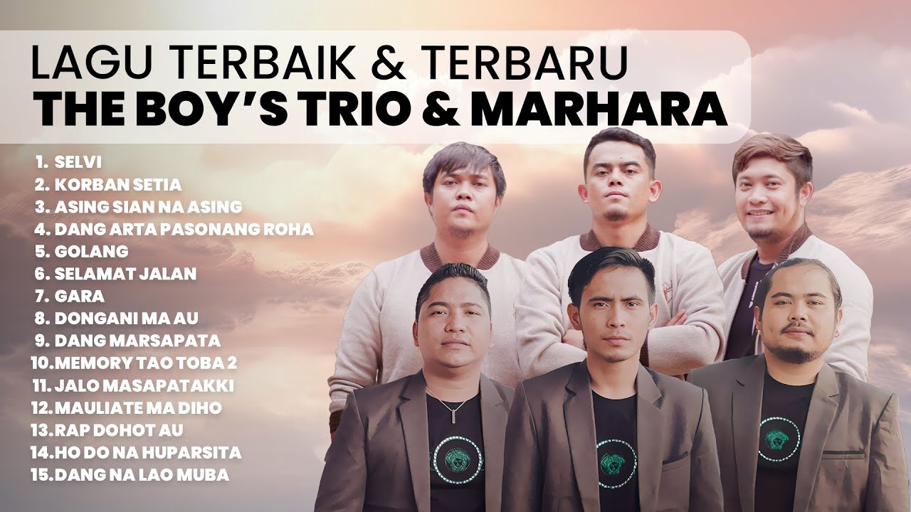 KUMPULAN LAGU TERBAIK THE BOY'S TRIO & MARHARA | PLAYLIST TERBARU 2025 LAGU BATAK