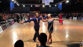 Dutch Open Assen 2017 Professional Latin QF Cha Cha heat 1 Dorin \u0026 Marina, Valentin \u0026 Anna