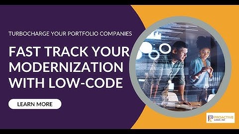 Private Equity Series #4: Low-Code – The Fast Path to Digital Transformation