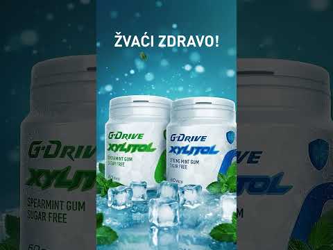 Nove G-Drive Xylitol žvake su stigle na naše stanice! 🌿