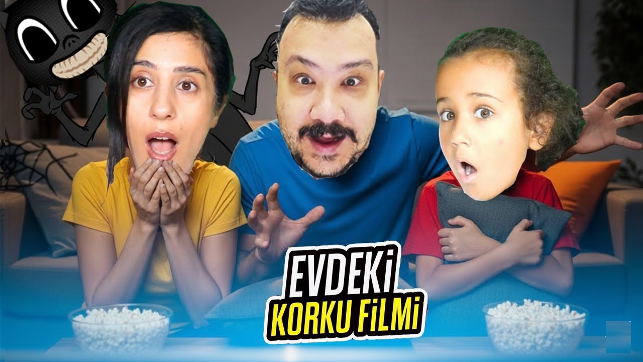 EVDE KORKU FİLMİ YAŞADIK CARTOON CAT EVİMİZE GELDİ NİL KIŞKIRTMA