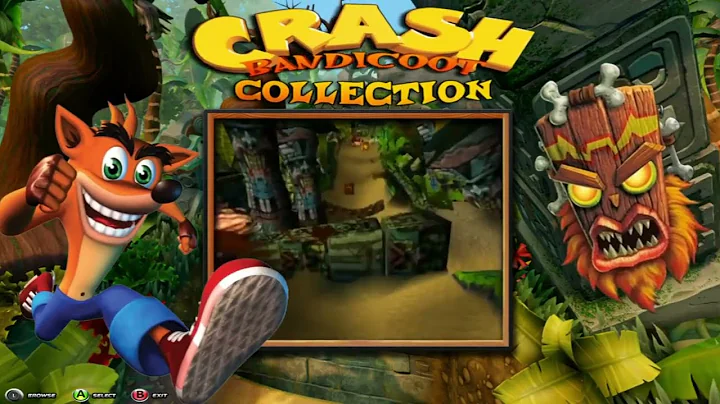 Crash Bandicoot Collection (with game play)- 18tb Hyperspin Arcade