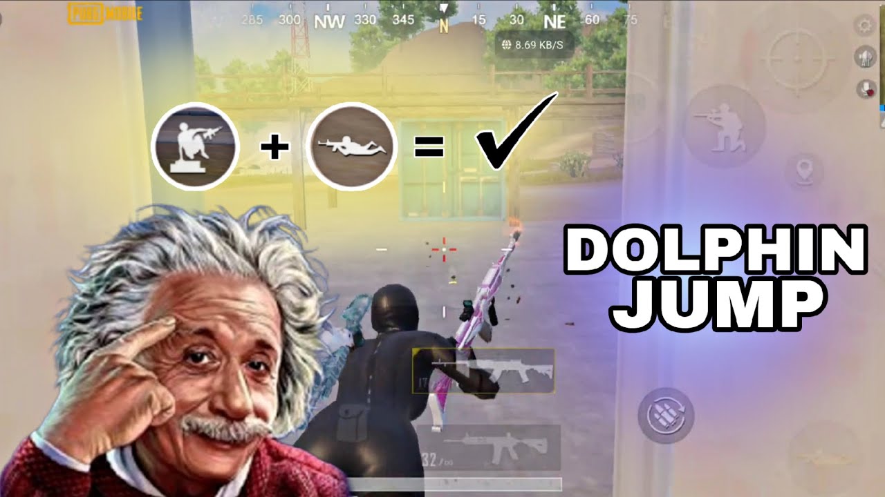 JUMP AND PRONE TRICK 💪