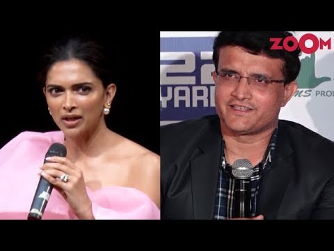 Deepika Padukone on opting out of a film | Sourav Ganguly reacts on Hardik & K L Rahul's controversy