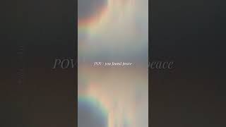 POV : Found Your Peace 💫 | Aesthetic | #sky #aesthetic #shorts #fyp
