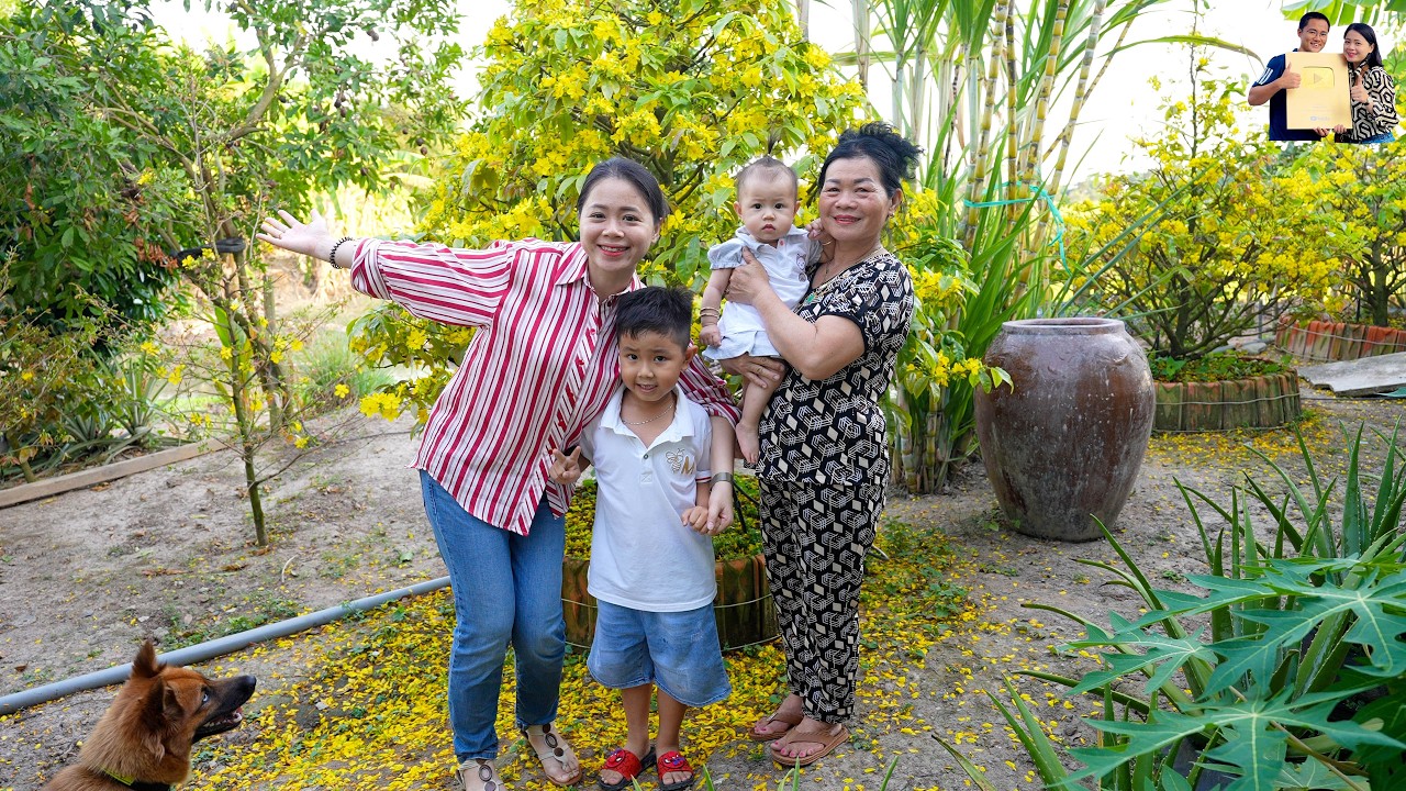 Bữa Cơm Đặc biệt Ngày Mùng 1 Tết Bính Ngọ ở Quê Nhà Phan Diễm cùng Cha Mẹ và Anh Chị 2