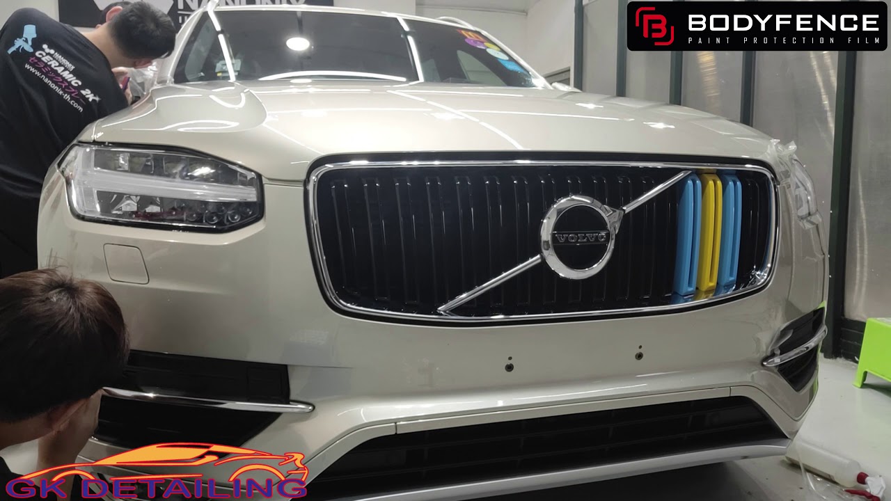 Volvo XC 90 GK Detailing NANONIX Diamond + Hexis Bodyfence PPF Showcase  - Best Watched in 4K!