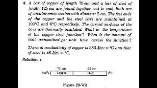 Chapter 28 | Solved Example 4 | H C Verma | Heat Transfer
