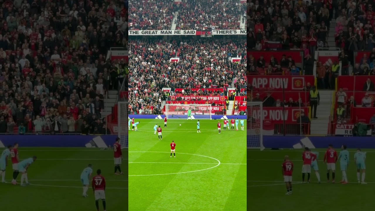 Manchester United V Burnley | Bruno Fernandes Penatly | 3 - 2