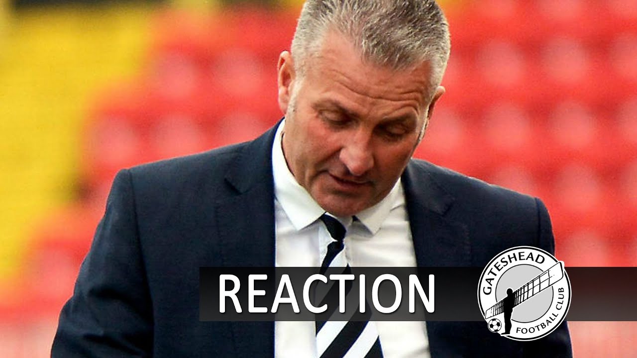 REACTION- Gary Mills Post-match Barnet gateshead fc