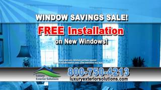 Luxury Exterior Solutions-Window Savings Sale-Raleigh-Durham