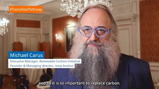 Transition Pathway – Interview by Cefic with Dr. Michael Carus