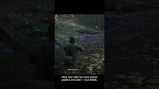 Metal Gear Solid has some serious graphics and water + mud details #metalgearsolidsnakeeater