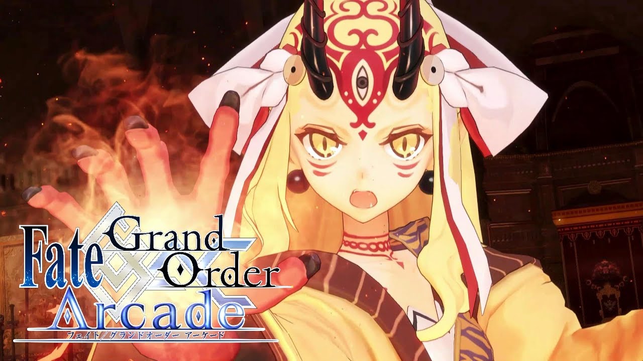 Fate Grand Order Arcade 茨木童子参戦 全国対戦 Ibaraki Douji Fgoac Fgoアーケード Youtube