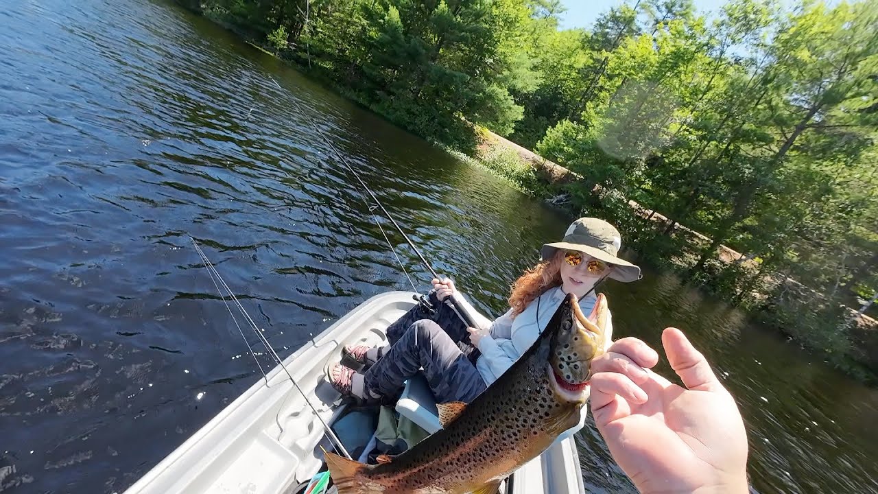 A surprise while bass fishing. here in Maine